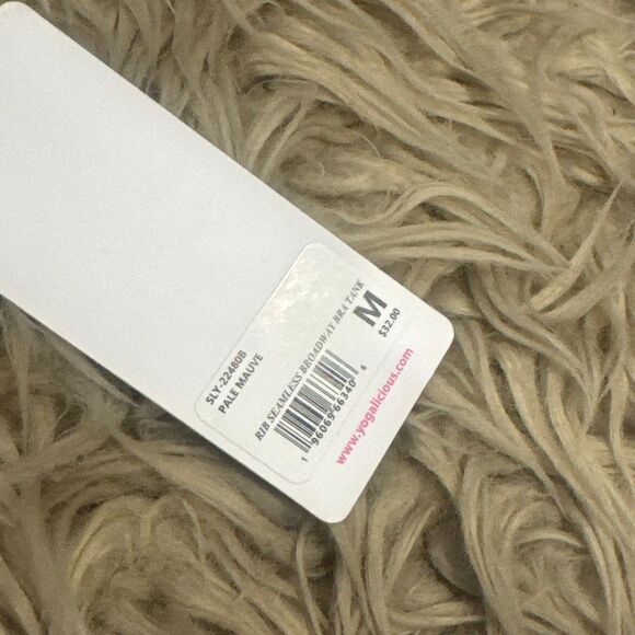 NWT yogalicious button snap crop top medium - Picture 2 of 4